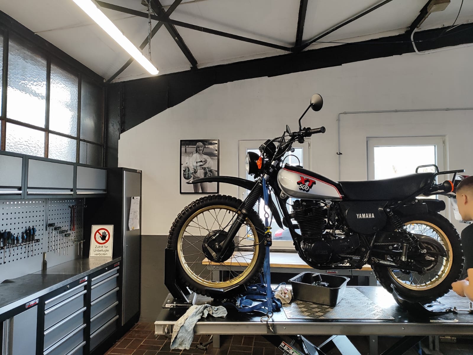 Motorradservice in der Erlenhoff Kraftrad Facherkstatt | Foo Werkstatt