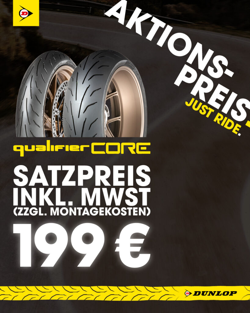 Dunlop Aktion bei Motorrad Erlenhoff